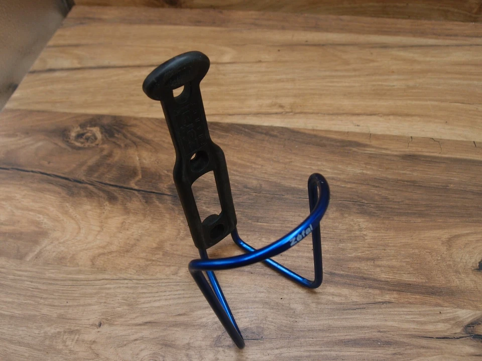 Cesta vintage años 90 ZEFAL hecha en Francia para bicicleta de carretera jaula botella agua Foto 4 de 4