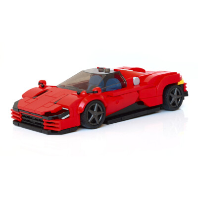 Custom MOC-131689 Supercar Model Tech Theme 309 Parts  Gift for Christmas