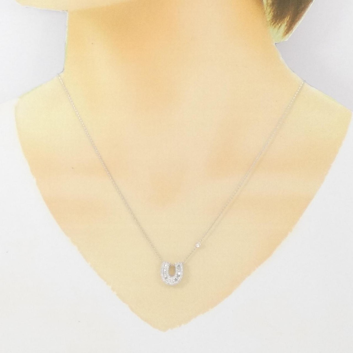 Authentic K18WG Diamond Necklace 0.40CT #260-006-247-0001 | eBay Authentic K18WG Diamond Necklace 0.40CT #260-006-247-0001 | eBay
