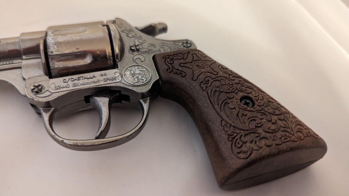 Vintage Gonher Cap Gun No. 80 Made In Spain Espana 44-03440 Vintage Gonher Cap Gun No. 80 Made In Spain Espana 44-03440