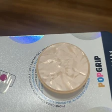 New PopSockets Premium PopGrip Serenity Acetate Pearl Swap Top Phone Grip Stand 