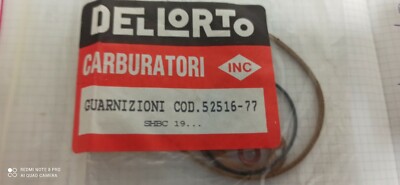 Spare parts carburetor gasket COD 52516-77 SHBC 19 (Series) Dell'orto