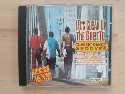 CD Let`s Clean Up the Ghetto  Classic Dance Grooves Various Artists Top Zustand