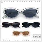 Womens Mod Beveled Thick Cat Eye Retro Fashion Plastic Sunglasses