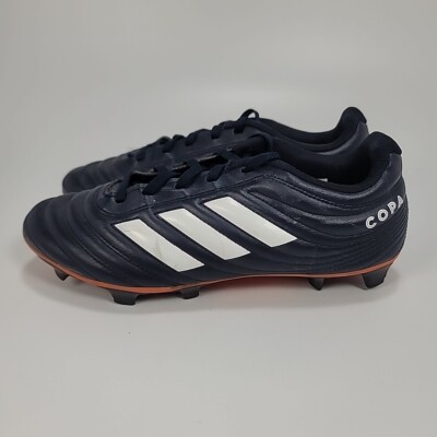 Adidas Copa 19.4 mens FG lace up soccer cleats navy blue size 7 G25815