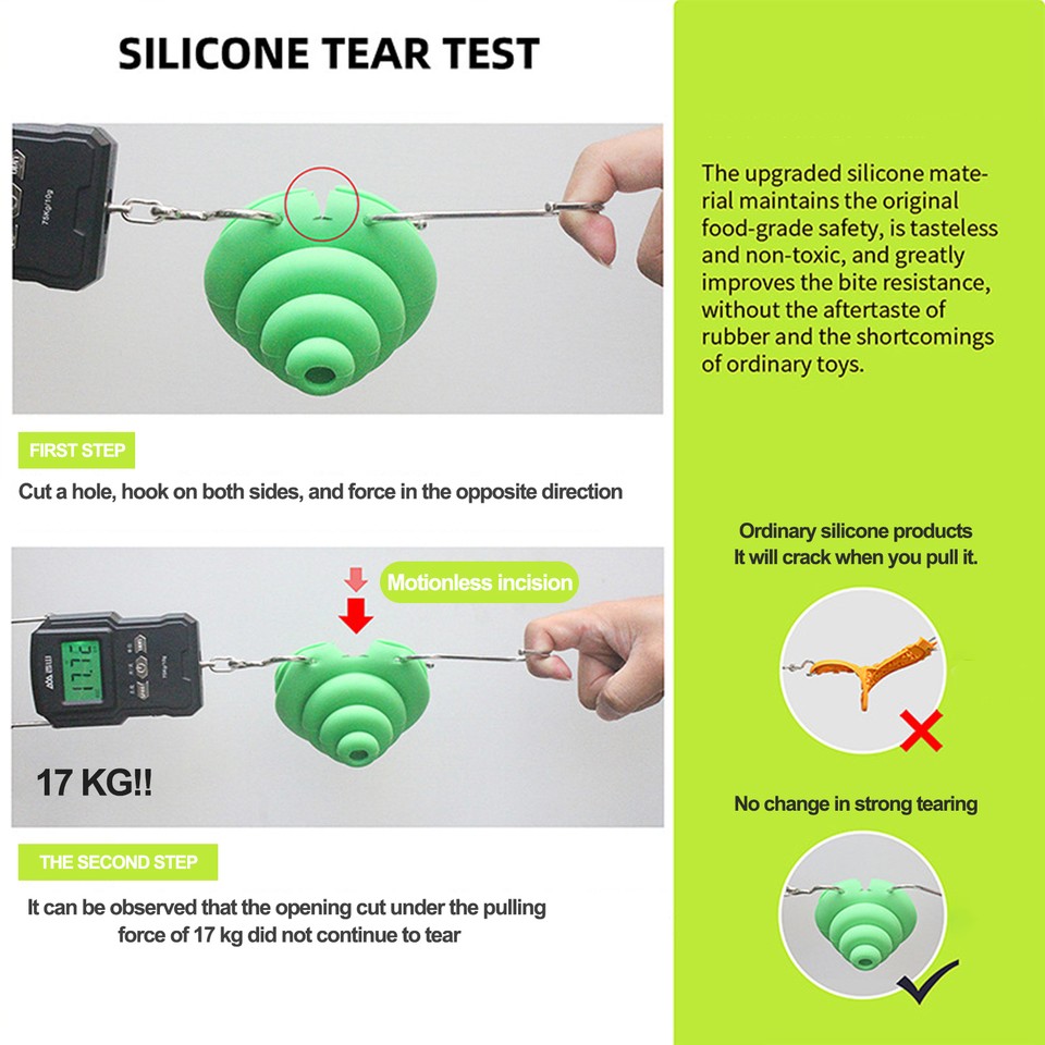 Dog Teeth Dog Dog Ball with Rope for Teeth Food Dispensing