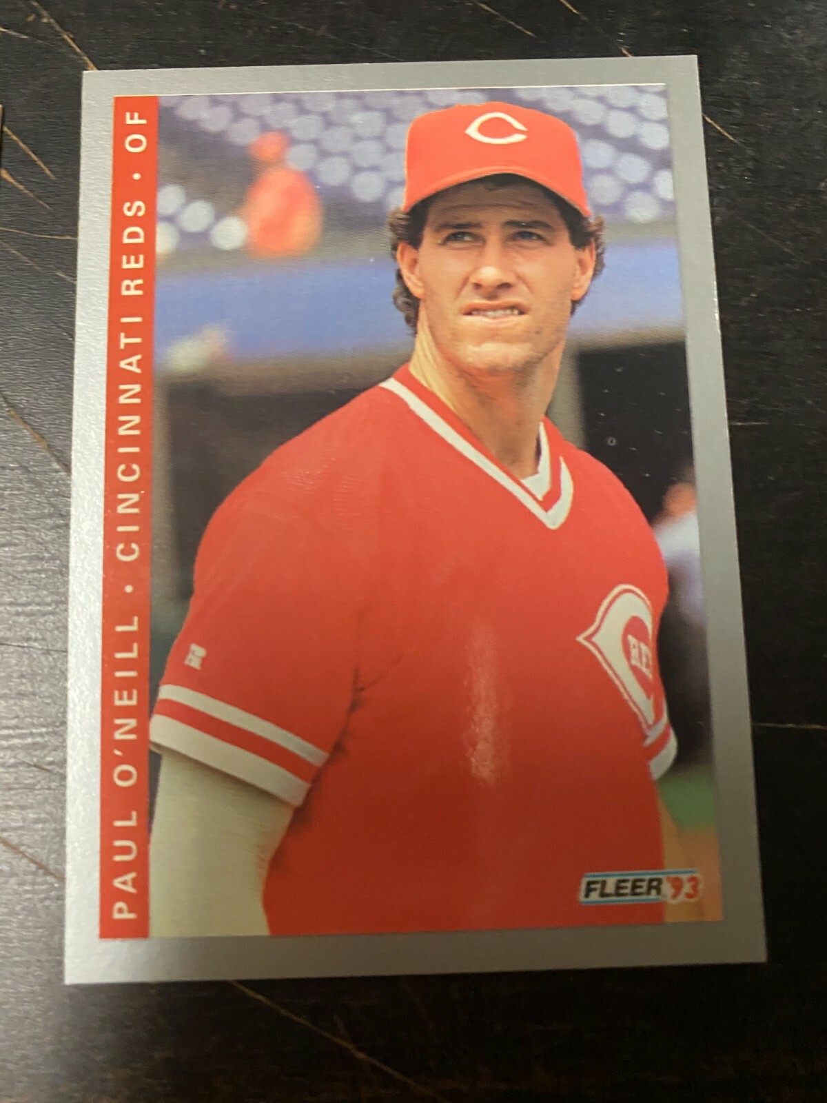 Paul O'Neill 1993 Fleer #39 Cincinnati Reds