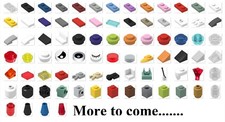     NEW Lego 1x1  1x2 Bricks Plates Tiles bulk lot 100x U PICK Parts Pieces