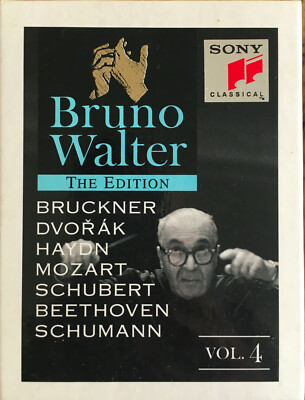 Bruno Walter・The Edition Vol. IV (siehe Fotos)・Box-Set・9CD・Mint!・Very rare!