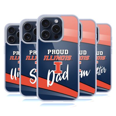 OFFICIAL UNIVERSITY OF ILLINOIS U OF I SOFT GEL CASE FOR APPLE iPHONE PHONES