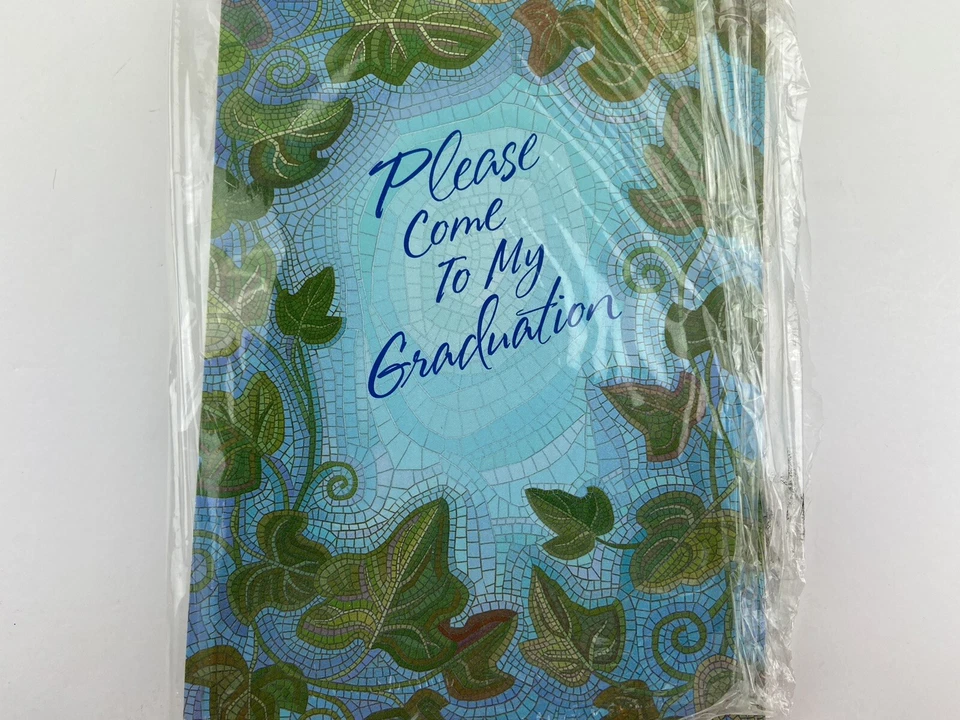 Tarjetas de invitación de fiesta de graduación Please Come To My sello Foto 2 de 4