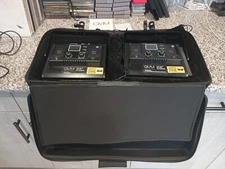 GREAT VIDEO MAKER GVM II  800D-RGB LED STUDIO VIDEO 2 LIGHT 4 TRIPOD & CARRY BAG