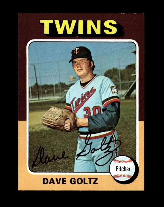 Dave Goltz trading card