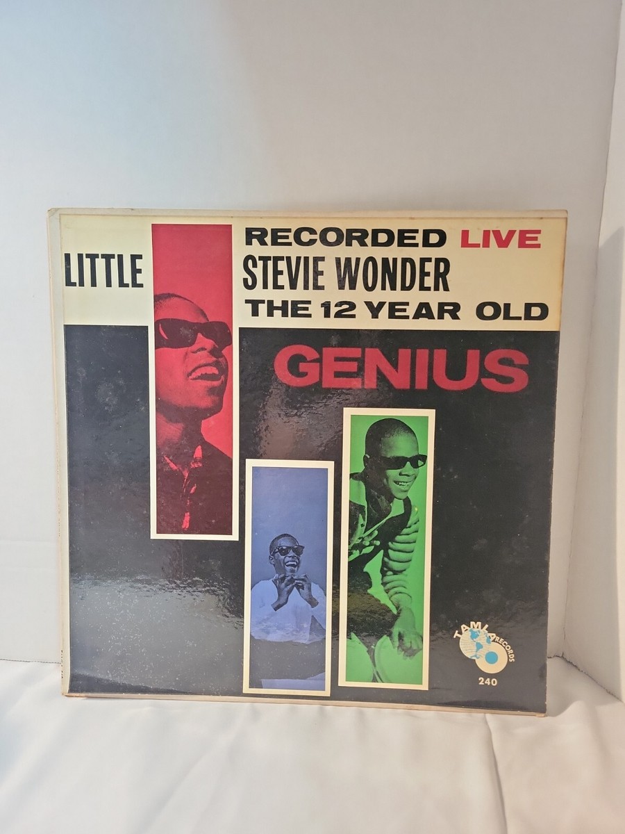 Little Stevie Wonder The 12 Year Old Genius Live Lp Fingertips