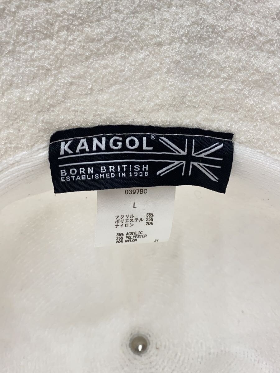 WIND AND SEA × KANGOL Hat L Acrylic White Men's 0397BC image 5