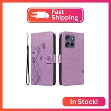 YBFJCE Case for Motorola Edge 50 Neo,PU Leather Wallet Cover with Card Holder an