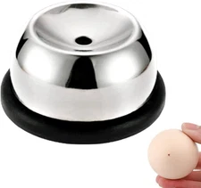 Stainless Steel Egg Piercer for Boiling Eggs, Egg Hole Puncher Pricker