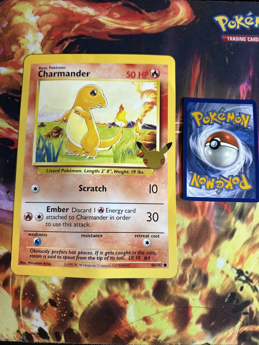 Pokemon TCG Celebrations - Charmander #46/102 - Jumbo/Oversized