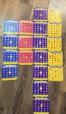 Mid Century Vintage Regal Games Travel Bingo Card Lot 19 Road Trip Americana
