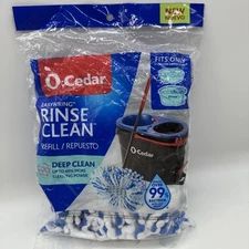 Eco-Friendly 40% More Effective Microfiber Mop Head - Machine Washable