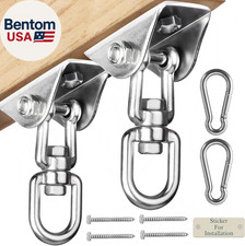 Heavy Duty Swing Hangers for Wooden Sets 2000 LB Capacity Hammock Hanger 360 Swi