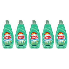 5X Elbow Grease Washing Up Liquid, Eucalyptus Fresh 600ml Power Degreaser 3.50 per litre