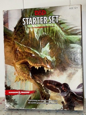 2014 Wizards of the Coast Dungeons & Dragons Starter Set | No Dice