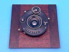 Zeiss Protar V 14cm 140mm f18 in Compur covers 8x10 tiny lens Large Format EX+++
