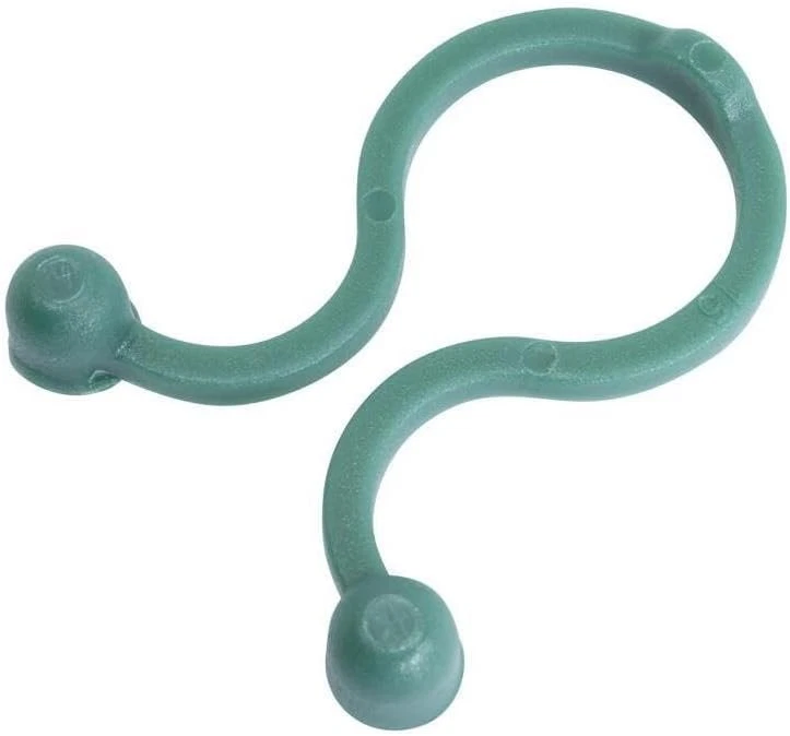 Christmas Tree Light Clips Mini Lights Attach to Branches Green 100 Pack - Image 2 of 3