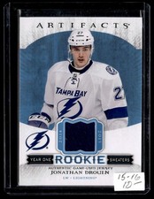 2015-16 Upper Deck Artifacts Year One Rookie Sweaters Jonathan Drouin Tampa Bay