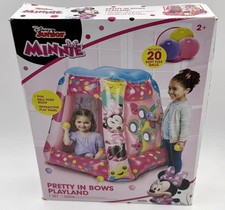 Disney Junior Minnie Pretty In Bows Playland Ball Pit 20 Soft Balls New In Box