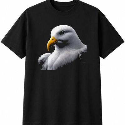 Fulmar Bird Mens Womens T-Shirt Wildlife Unisex Novelty Gift Tee Funny Present