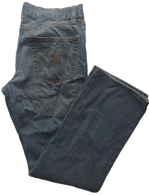 American Rag CIE Men's Blue Denim Jeans Smith Fit Straight Size W32L34