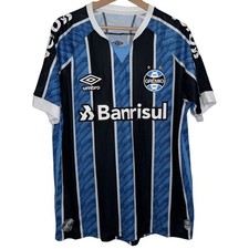 Umbro Gremio 2020-21 Home Football Shirt, Blue, Large - Brazil 