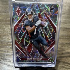 Panini Phoenix Bijan Robinson Atlanta Falcons Football Card Parallel #12 2024