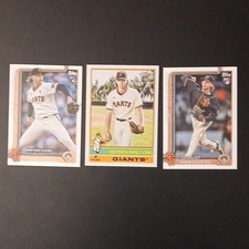 Hayden Birdsong Giants Rookie Card Lot - Topps and Heritage 2025