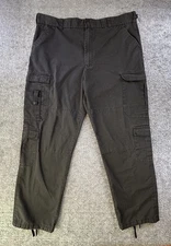 Vintage Rothco Black Military Combat EMT Trousers Mens 2XL Regular Cargo