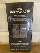 EMS Foot Massager Electrical Muscle Stimulation NIB