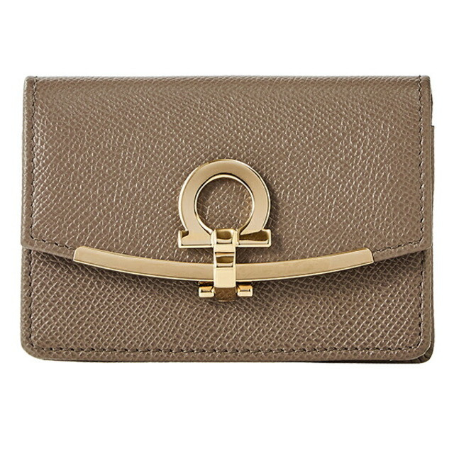 Ferragamo Women Wallet Accessories Gancini Card Case Kumino Limited Edition VHTF