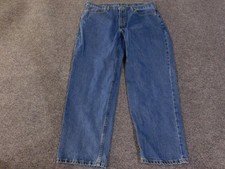 Levis 550 Jeans Mens 40x30 Blue Relaxed Tapered Fit Denim 100 Cotton Pants