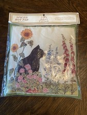 Jardin chat noir Alice's Cottage coton parfumé épicé grande taille - NEUF