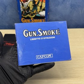 Gun Smoke Nintendo NES PAL ITA Italian Mattel PAL COMPLETE Capcom