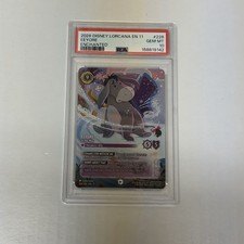 2026 DISNEY LORCANA EN 11-WINTERSPELL ENCHANTED 226 EEYORE - IN THE WAY PSA 10