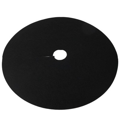12pcs Tree Mulch Ring Fleece Grass Control Protector Mat cloth Non-woven fabric