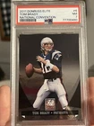 TOM BRADY📈🏈🐐💯SSP VERY RARE SLIVER EARLY BRADY Variant🔥PSA7 NM