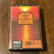 George Bizet Carmen for Orchestra Cassette 1982 Morton Gould RCA Victrola