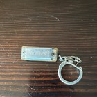 Hohner Mini Harmonica Keychain Metal Silver Tone Music Theme Belt Chain — photo 3