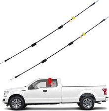 Rear Door Upper Latch Cable Left and Right S Size: F150 Rear Door Upper Cables