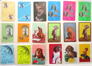 44 CUTE DOGGIE PAL SINGLE / SWAP PLAYING CARDS