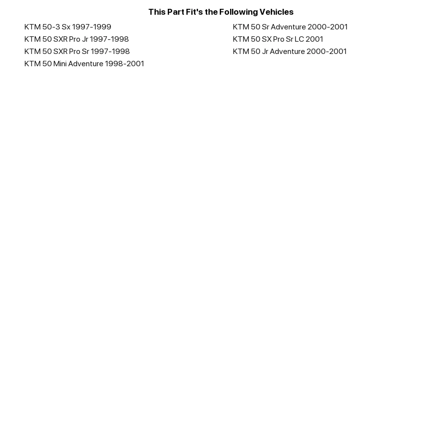 FILTRO DE AIRE KTM 50CC Foto 2 de 2